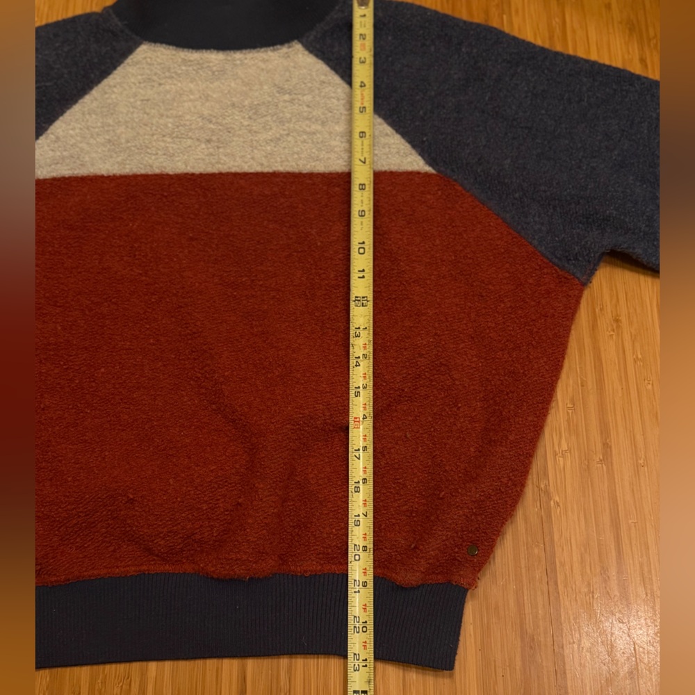 Prana Flint Brook Mock Neck Pullover Nautical - Picture 11 of 11